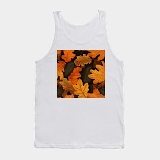 Autumn Leaves Pattern 22 Tank Top